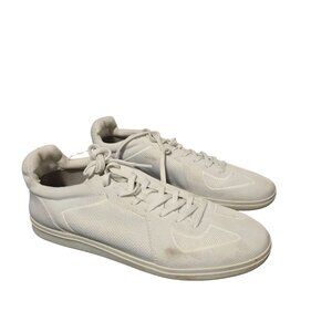 Rothys‎ Mens Canvas Comfort Casual Tennis Shoes Sneakers Size 11 White